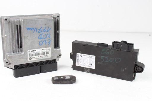 7811700, LUP0007447 - Bmw e60 e61 520d n47 компьютерный контроллер 7811700
