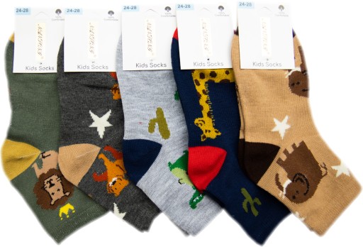 5 х ДИТЯЧІ ШКАПЕТКИ БАВОВНЯНІ 29-33