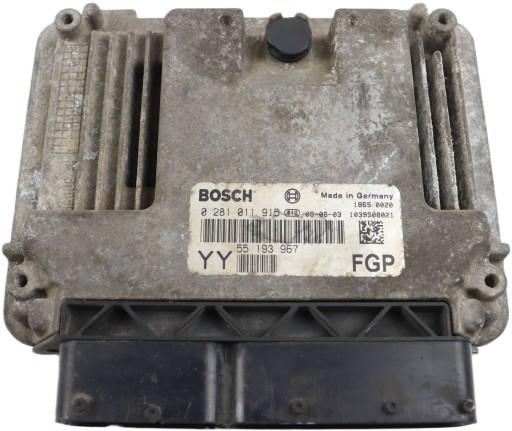 OPEL VECTRA C modulo Centralina Motore 1.9D 55193967 0281011915