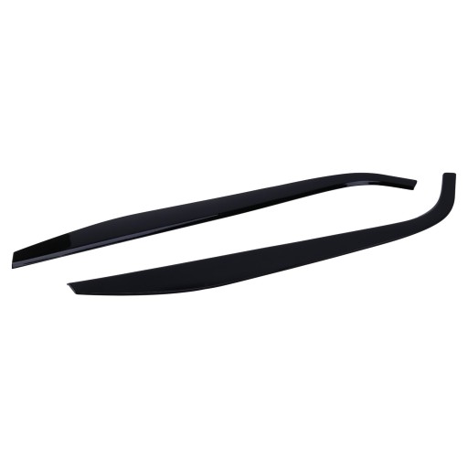 6944268449369 - Глянцевая черная центральная панель автомобиля из 2 частей