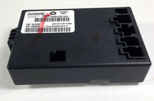 Jeep Wrangler JL Gladiator JT 2021 module sterujacy podgrzewaniem seats