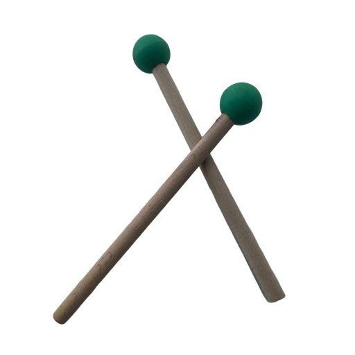 2 штуки Перкусія Ксилофон Bell Mallets Green