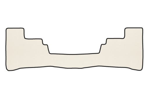 Коврики весь задний MERCEDES S-Class W221 05-13