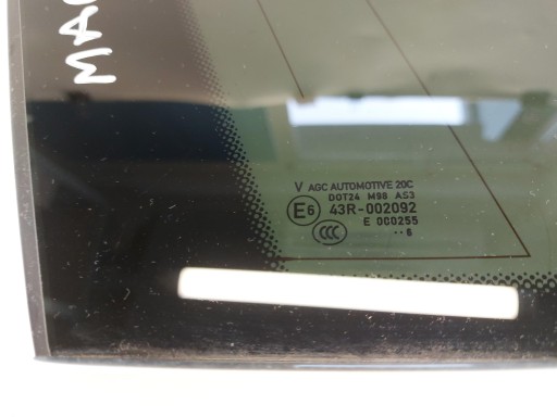 PORSCHE MACAN 95B window bodywork left rear part