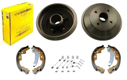 Барабаны пружинные челюсти OPEL AGILA B II 2008-KPL