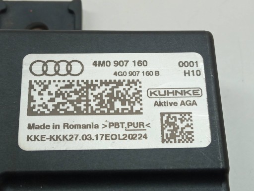 modulo DZWIEKU 4M0907160 4G0907160B Audi Q7 II (2015-2026) SQ7