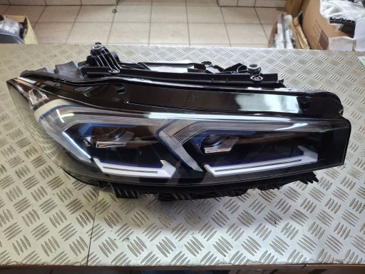 light right front FULL LED BMW 3 G20 G21 LIFT blue 2022R->