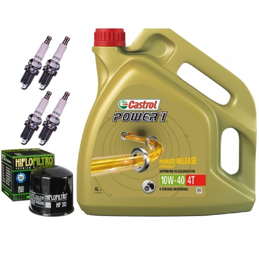 HONDA VF 1000 R/F INTER-CEPTOR свечи зажигания с масляным фильтром