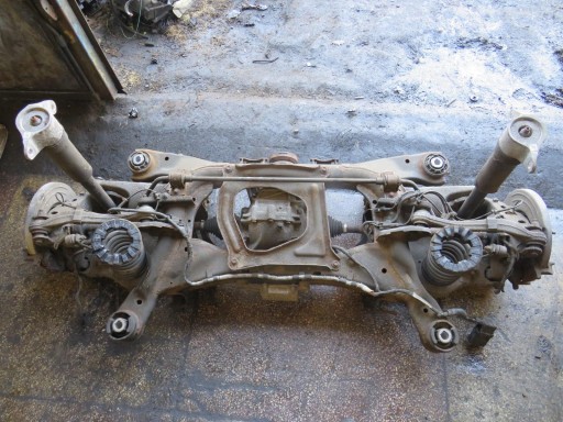 Полная подвеска задней оси jaguar xf x260 седан 2.0d