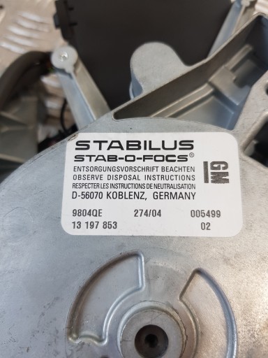 mechanism lifting bonnet electrical 13197853 OPEL VECTRA C KOMBI