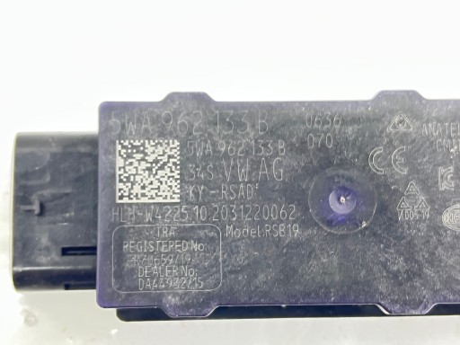 SEAT LEON IV 5F 1.4 TSI TFSI modulo antenna KEYLESS 5WA962133B