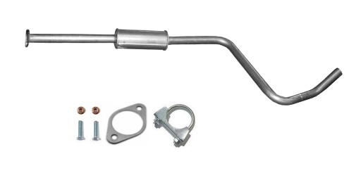 17.85 - OPEL ASTRA J 1.4 (з 2009 р.) глушник середній