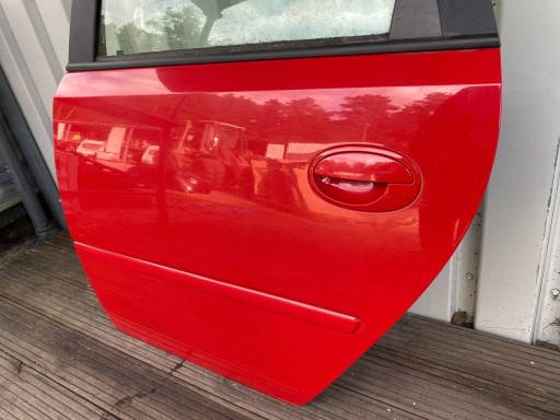 OPEL MERIVA A LIFT complete door left rear part rear. Z547 red