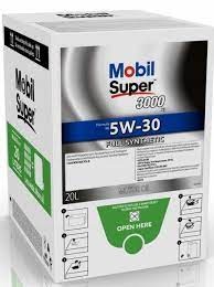 Пакет Mobil Super 3000 XE 5W30 20 л КОРОБКА