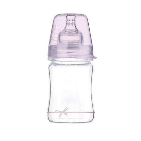 LOVI Butelka szklana DIAMOND GLASS 150 ml Baby Shower girl