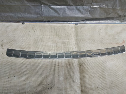 NISSAN XTRAIL T32 накладка на бампер хромована накладка
