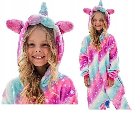 DETSKÉ PYŽAMO JEDNOROŽEC UNICORN ONESIE 140