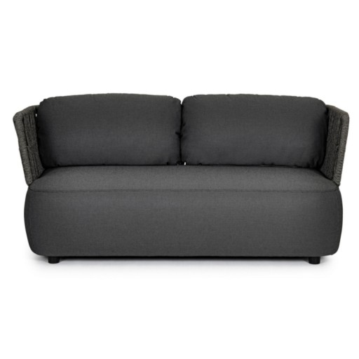 Sofa 2-osobowa Porto antracytowa