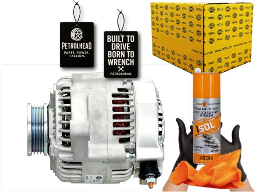 HEL8EL 015 - Генератор toyota yaris 1.5 05.11-12.14 hella #petrolhead pro+ kit4