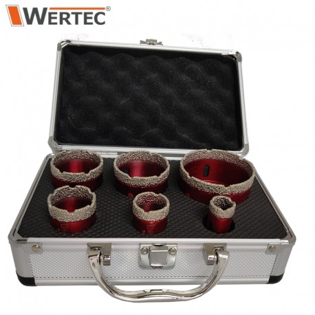 НАБІР КОЛЬЦЕВИХ ПИЛ WERTEC 6-EL 20,28,35,45,50,68MM