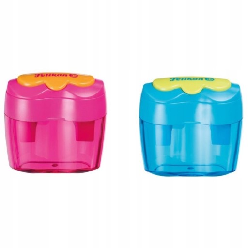 Точилка подвійна, з контейнером Pelikan Shades of blue, Shades of pink