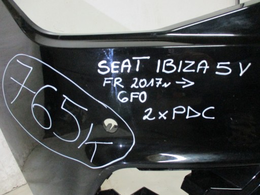 bumper front front Seat Ibiza 5 V FR 2017r- 6F0 2xPDC