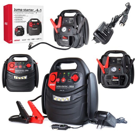 JUMP STARTER ВЫПРЯМИТЕЛЬ ПУСКОВОЙ КОМПРЕССОР BOOSTER
