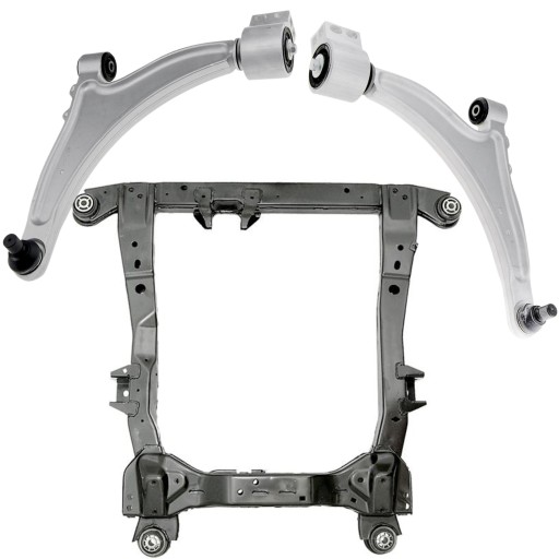 fcs-16.07/6a - Sled crade beam cradle front + swingamm x2 front opel insignia a g09 2008-