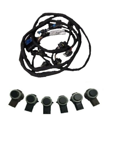 MERCEDES W205 Джгут проводів кабель a2055404207 Датчик PDC