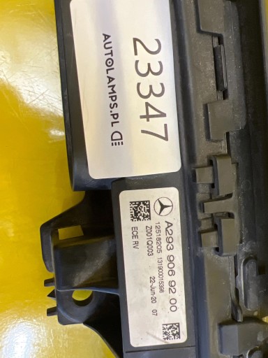 light front Mercedes EQC 293 Led A2939069200