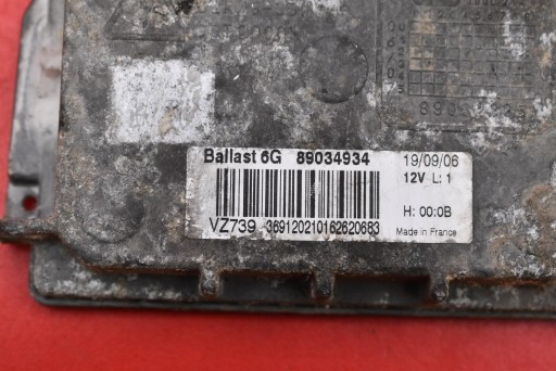 control unit XENON KSENON left 89034934 OPEL VECTRA C LIFT 05-09