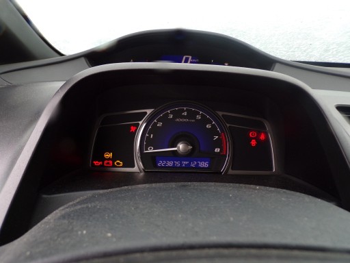 quadro strumenti TACHIMETRO contagiri OROLOGIO EU 78200 SNB 400 HONDA CIVIC 8 VIII 1.8 e-VTEC 140 KM berlina