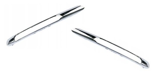 50182713, 50182714 - MERCEDES E-Class W212 комплект молдингів бампер хром