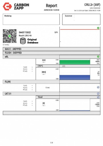 Einspritzdüse Einspritzdüse Pumpe-Düse-Einheit TEST H8201453073 RENAULT CLIO 4 IV 1.5 DCI 90 KM 16-19