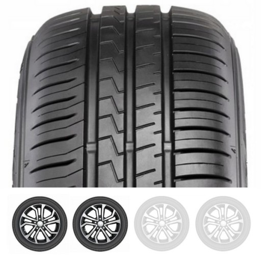 2x літні шини 235 / 55R17 Falken Ziex Ze310 Ecorun
