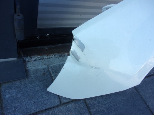 MERCEDES R231 SL 400 fender left damaged A2318800900