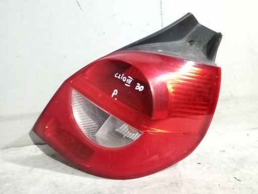 Renault Clio III 3 HB 3D Feux phare Droit Arrière Arrière
