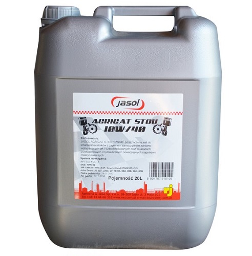 Масло AGRICAT STOU 10W40 JASŁO 20л