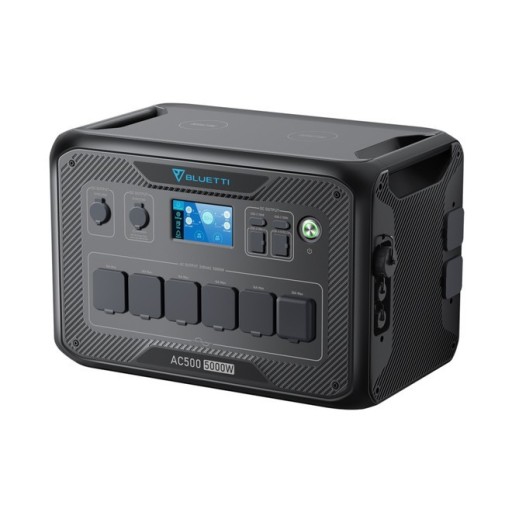 Bluetti ac500 і фотоелектричний інвертор 5000 вт для зберігання енергії - b300k
