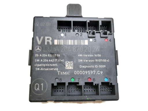 MERCEDES W204 P. P модуль двери A2048702026
