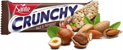 SANTE BATON CRUNCHY 40g | orechy & mandle