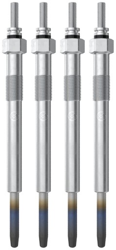 4× свічки розжарювання bosch 0 250 212 011