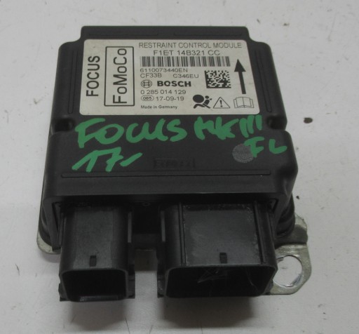 FORD FOCUS MK3 FL 17R SENSOR AIRBAG F1ET14B321CC