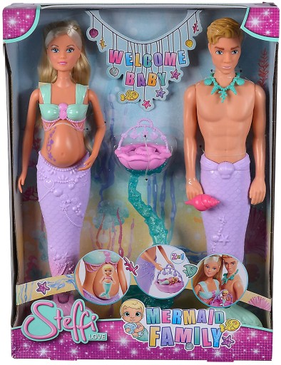 Сімба Вагітна лялька русалка Штеффі