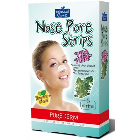 PUREDERM čistiace náplasti na nos 6ks