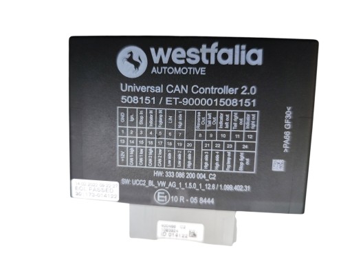 modulo HAKA WESTFALIA CAN CONTROLLER 2.0 SKODA OCTAVIA III et-900001508151