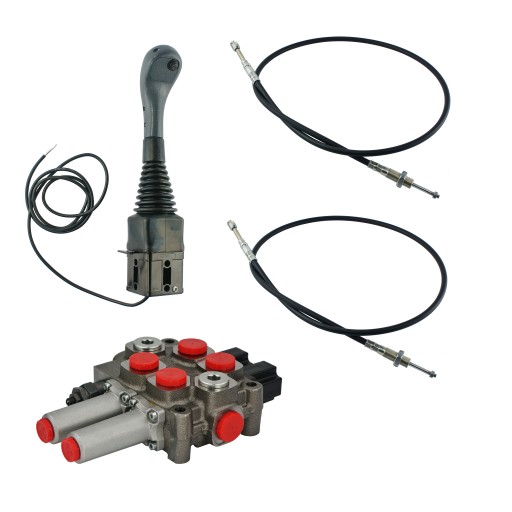 A1.25.20.002.3 - ГІДРАВЛІЧНИЙ СПЛІТТЕР 60Л + ДЖОЙСТИК 2М