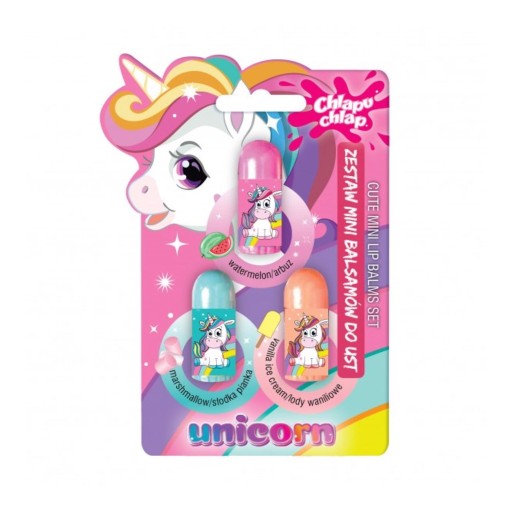 Chlapu Chlap Набір з 3 бальзамів для губ