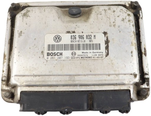 SEAT LEON and TOLEDO II computer control unit of the engine 1.4 16V 036906032M