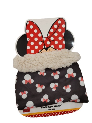 Дитячий шарф EplusM чорний поліестер